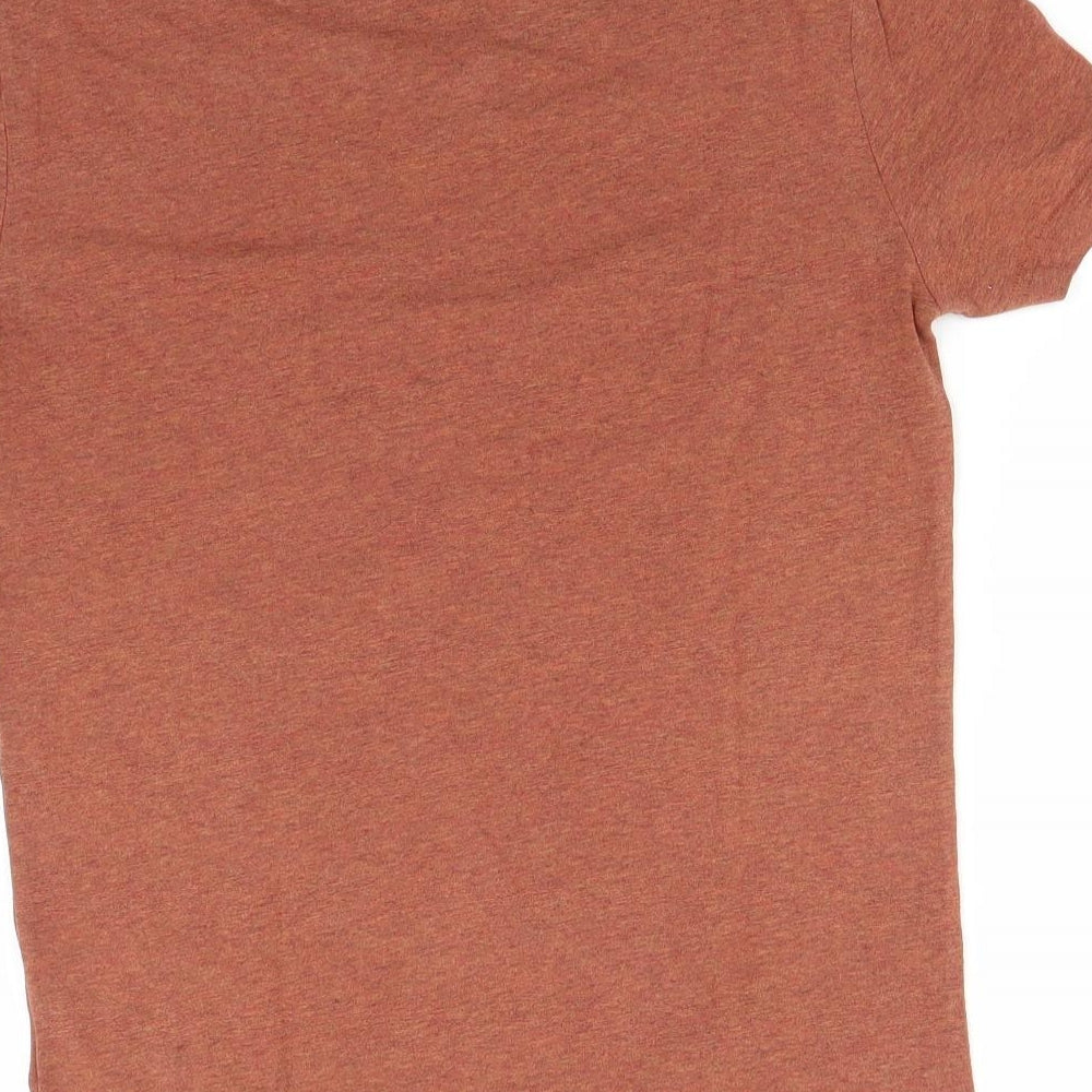 H&M Mens Orange    T-Shirt Size S