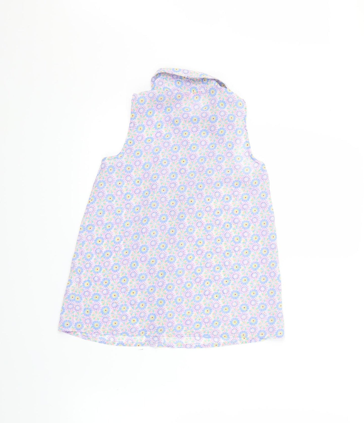 Primark Girls Purple Floral  Basic Blouse Size 10 Years