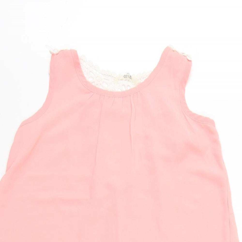 GUESS Girls Pink   Basic Blouse Size 10-11 Years