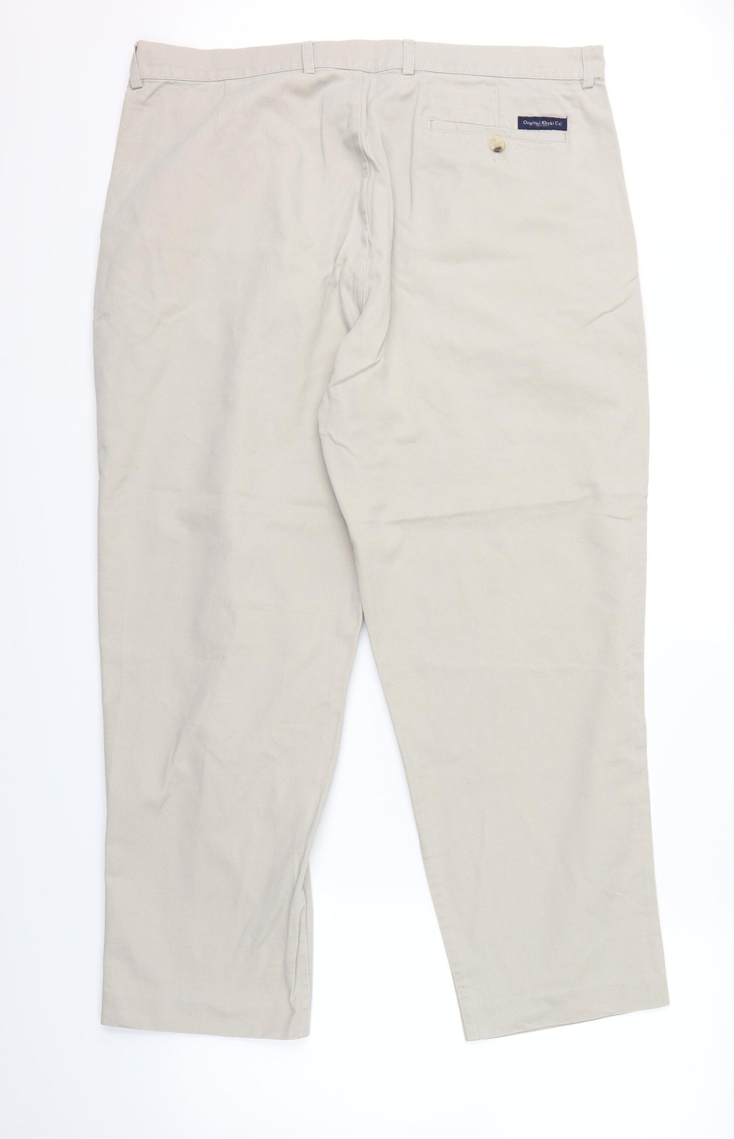 Original  KAKI CO Mens Grey   Trousers  Size 40 in L29 in