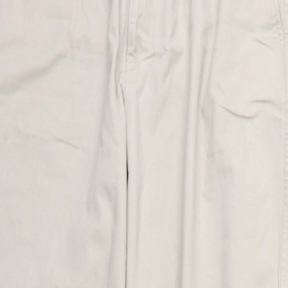 Original  KAKI CO Mens Grey   Trousers  Size 40 in L29 in