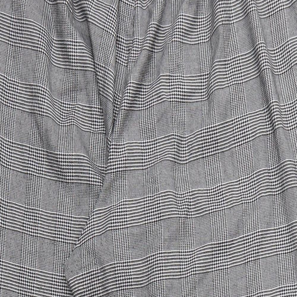 NEWLOOK Womens White Check  Cargo Trousers Size 24 L27 in