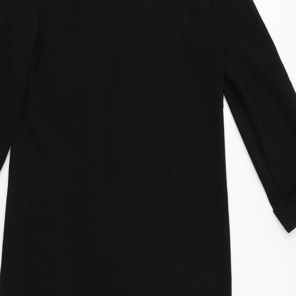 Primark Womens Black   Overcoat Coat Size 8