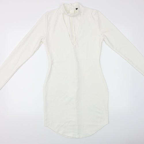 Missguided Womens Ivory   Shift  Size 10
