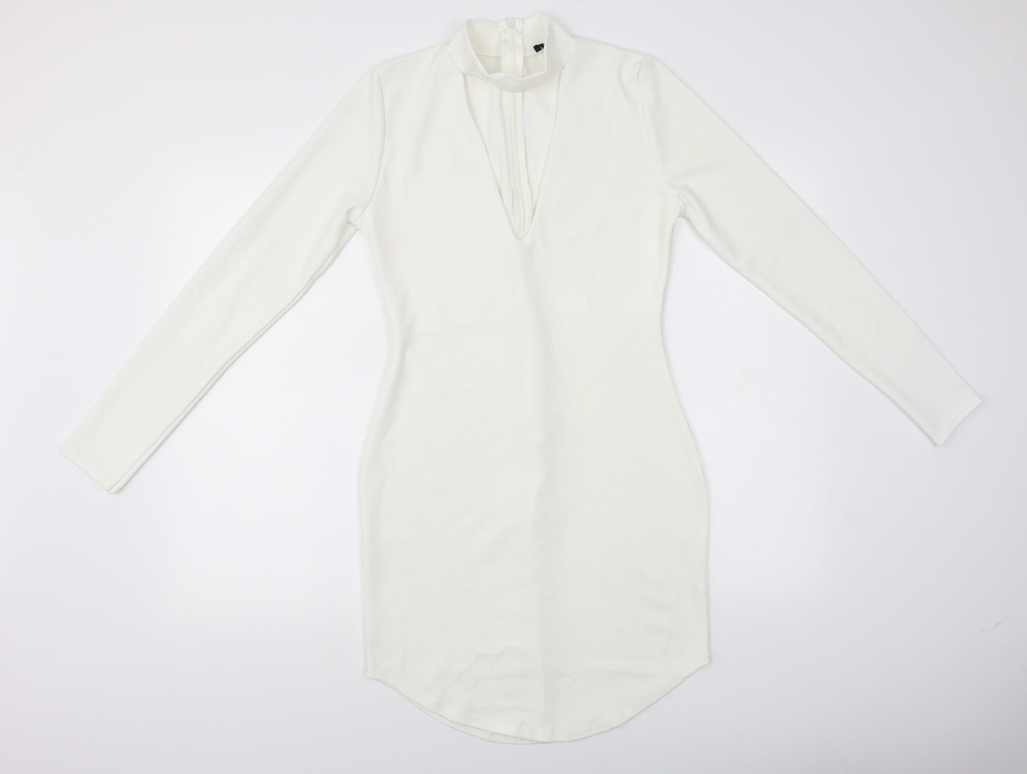 Missguided Womens Ivory   Shift  Size 10