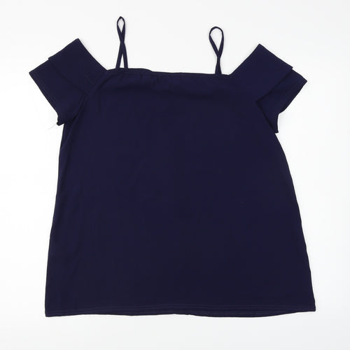 Quiz Womens Blue   Basic Blouse Size 14