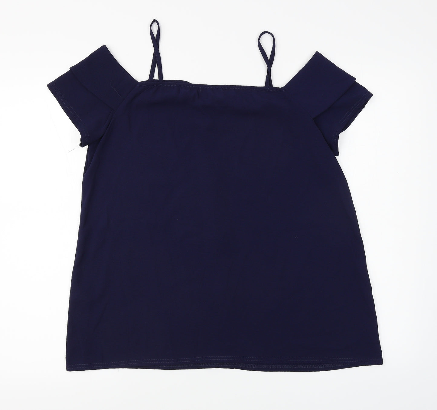 Quiz Womens Blue   Basic Blouse Size 14