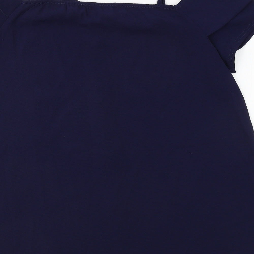 Quiz Womens Blue   Basic Blouse Size 14