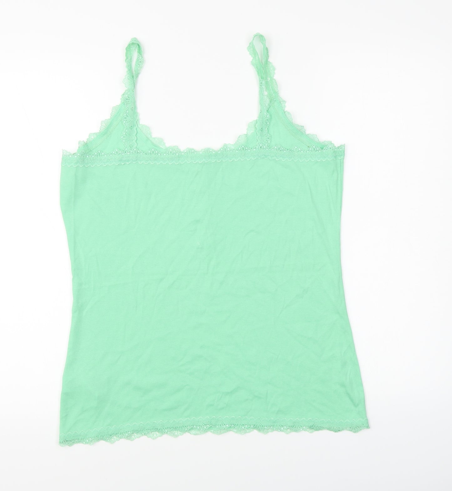 Indigo Womens Green   Basic Tank Size 18