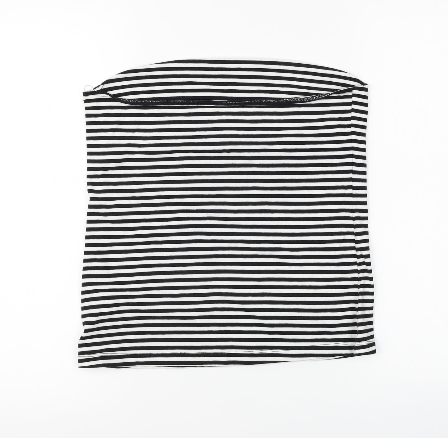 Primark Womens Multicoloured Striped Jersey Camisole T-Shirt Size 16  - Strapless