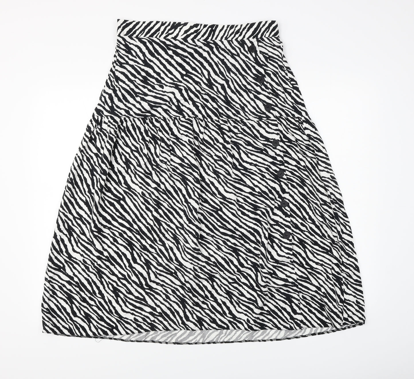 George Womens Multicoloured Animal Print  A-Line Skirt Size 12