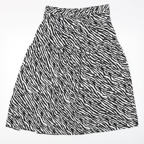 George Womens Multicoloured Animal Print  A-Line Skirt Size 12