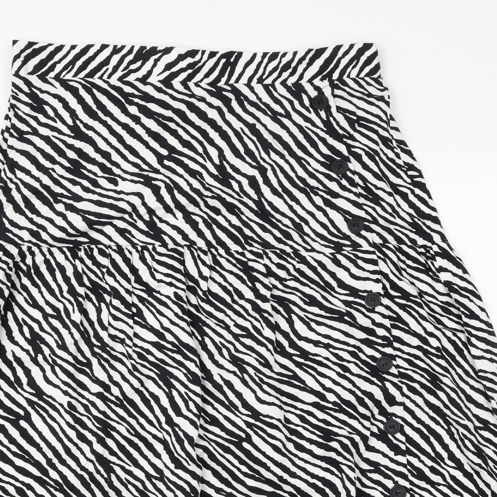 George Womens Multicoloured Animal Print  A-Line Skirt Size 12