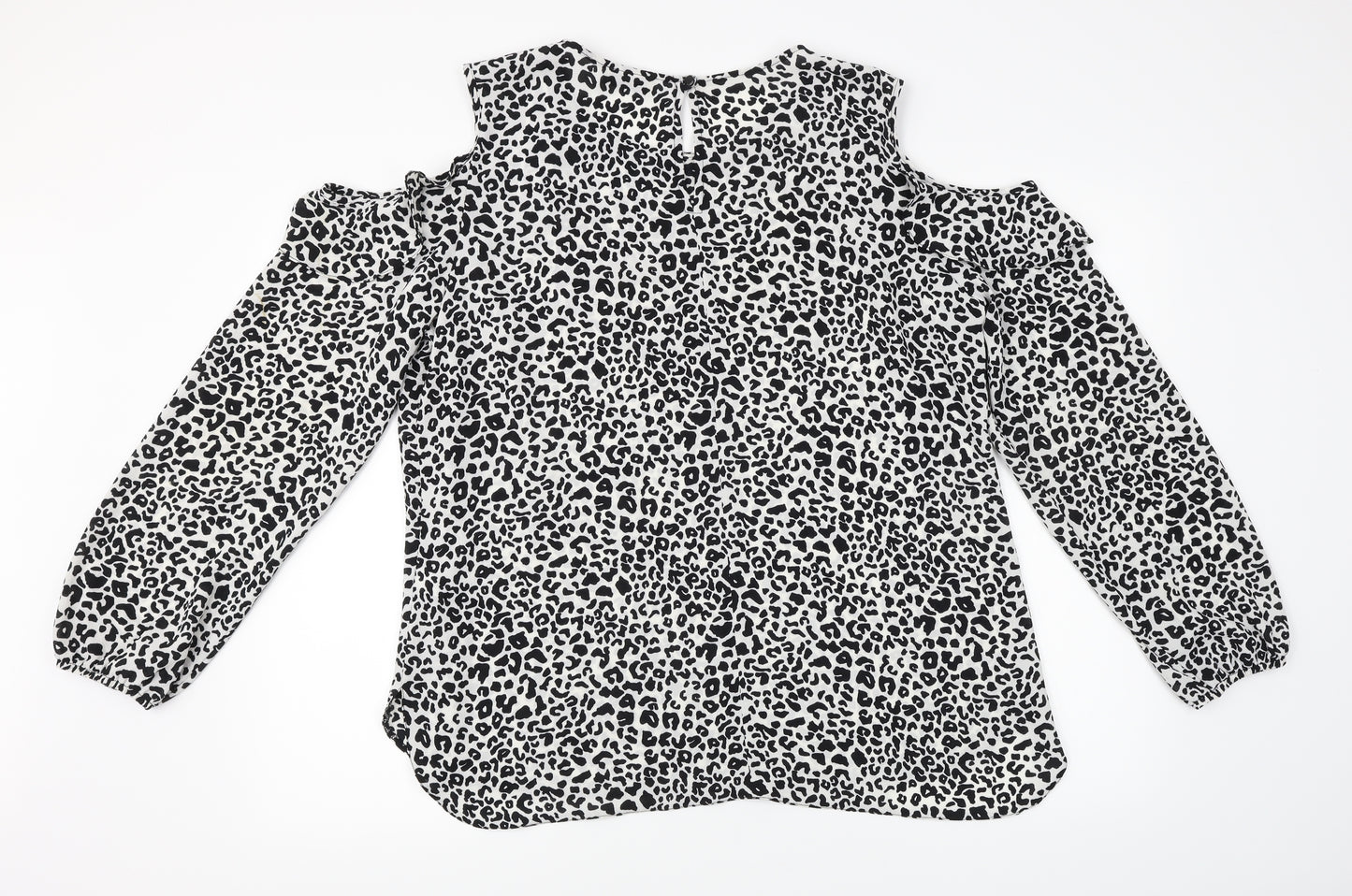 Matalan Womens Multicoloured Animal Print  Basic Blouse Size 18