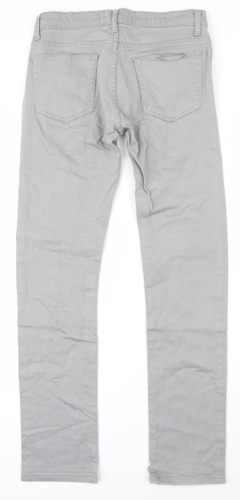 Topman Mens Grey   Skinny Jeans Size 30 L29 in