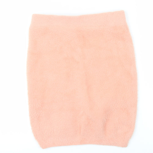Preworn Womens Pink   Mini Skirt Size 8