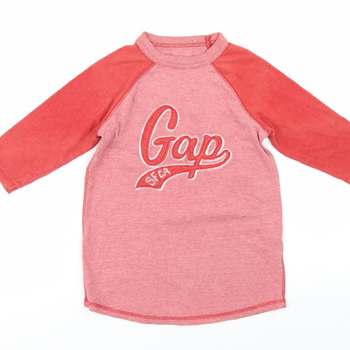 Gap Kids Boys Red   Basic T-Shirt Size XS
