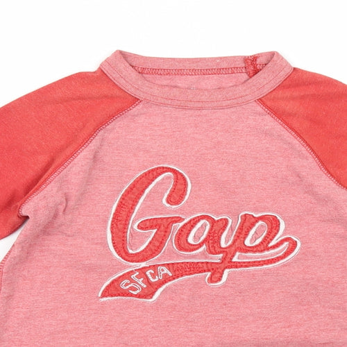 Gap Kids Boys Red   Basic T-Shirt Size XS