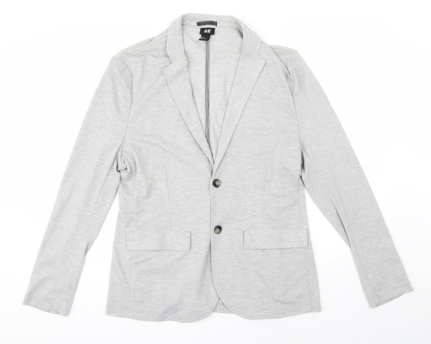 H&M Womens Grey   Cardigan Jumper Size M