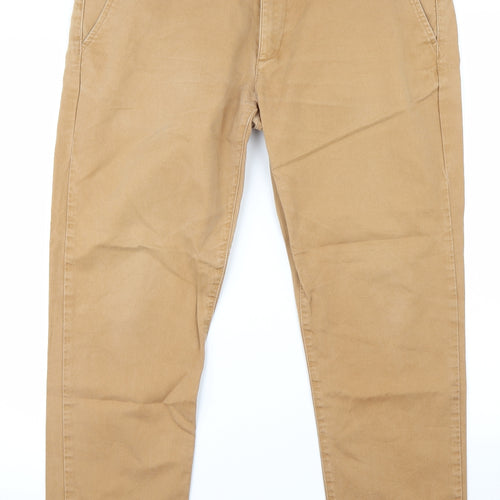 Burton Mens Brown   Trousers  Size 34 L28 in