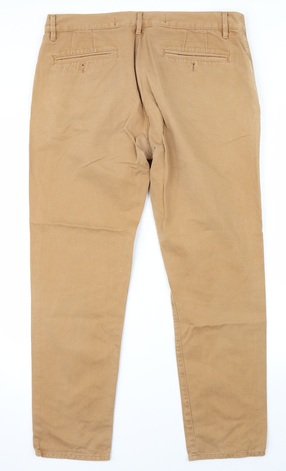 Burton Mens Brown   Trousers  Size 34 L28 in