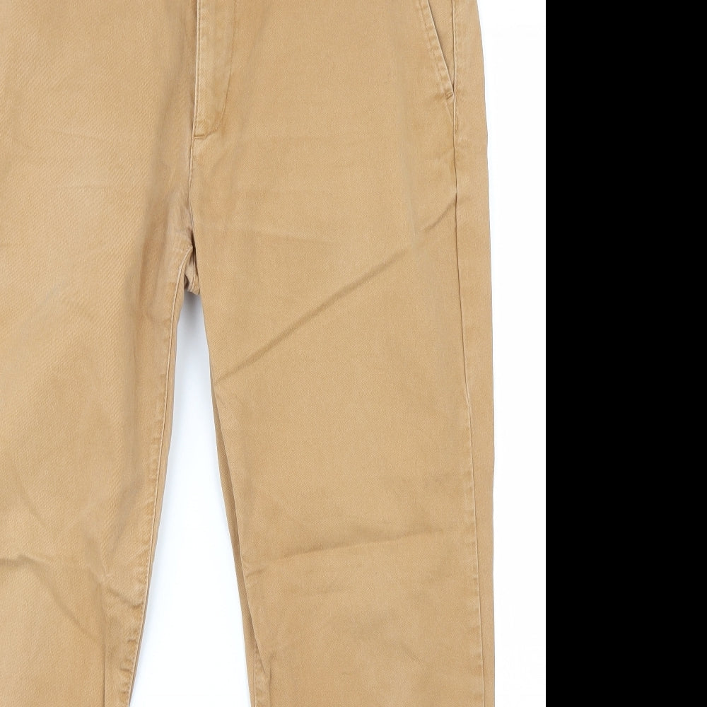 Burton Mens Brown   Trousers  Size 34 L28 in