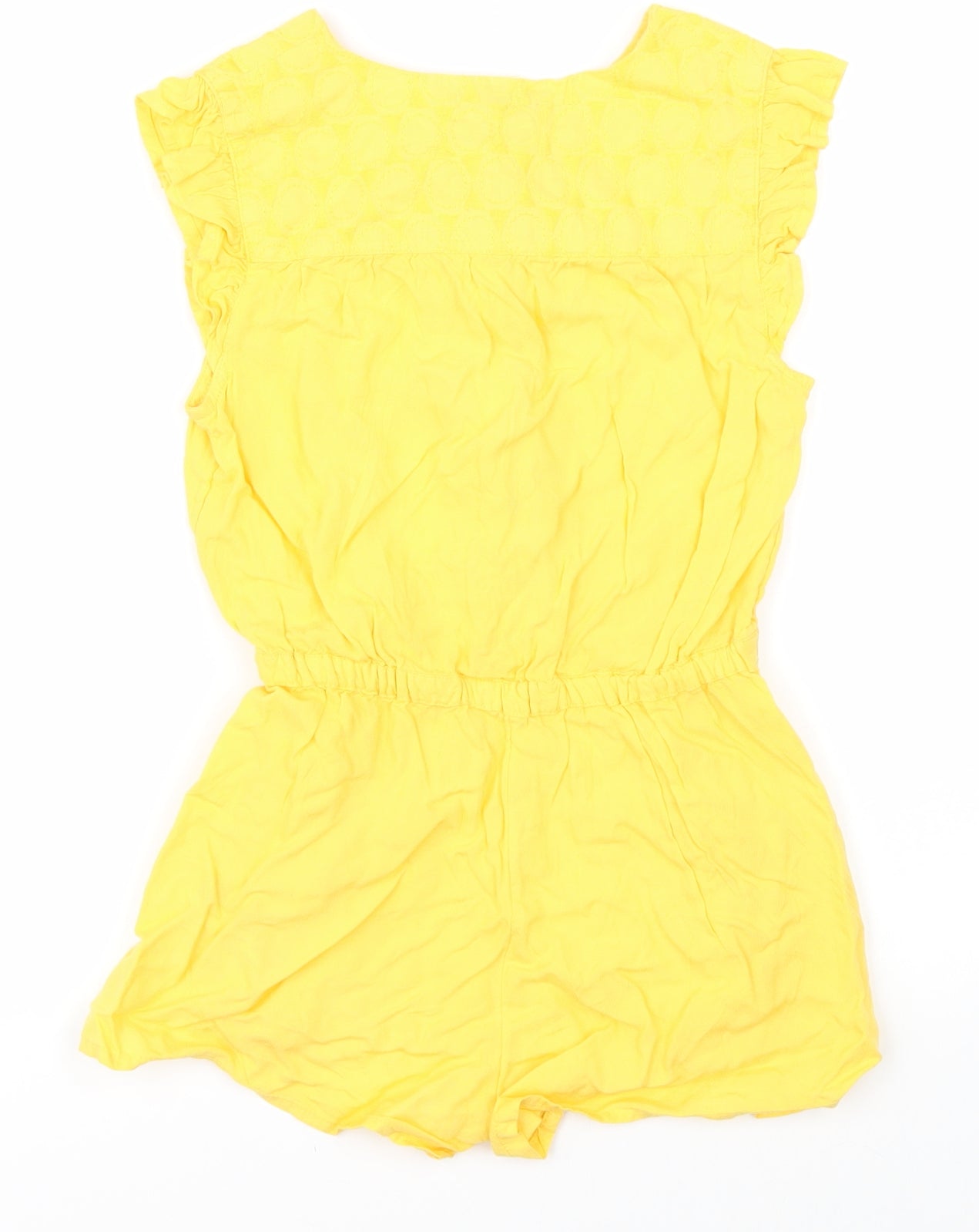 Marks & Spencer Girls Yellow   Playsuit One-Piece Size 6-7 Years