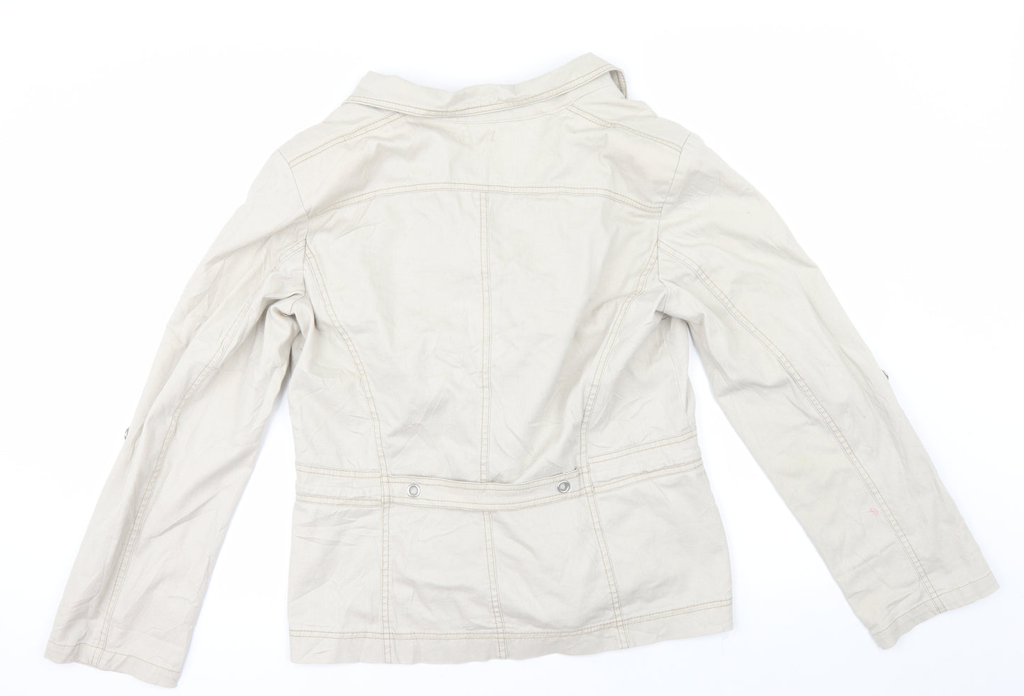 Rafter Womens Beige   Jacket  Size 14