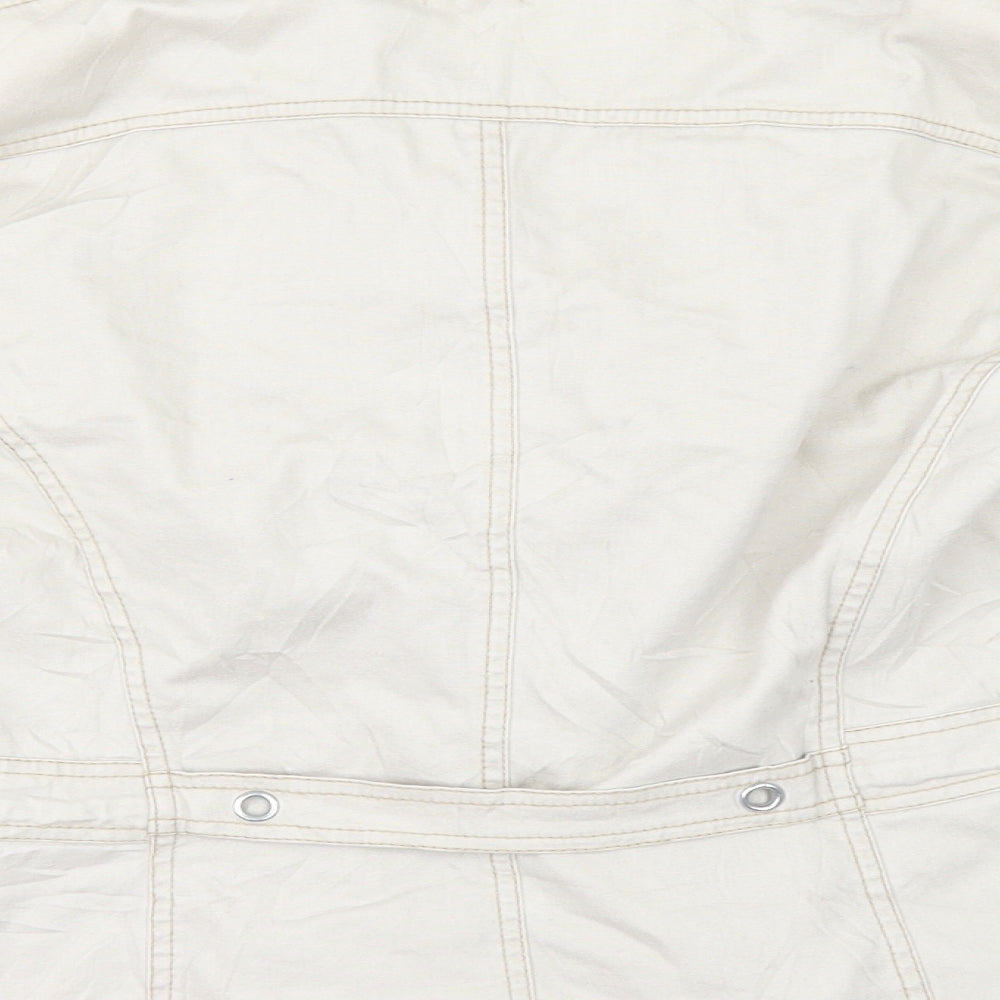 Rafter Womens Beige   Jacket  Size 14