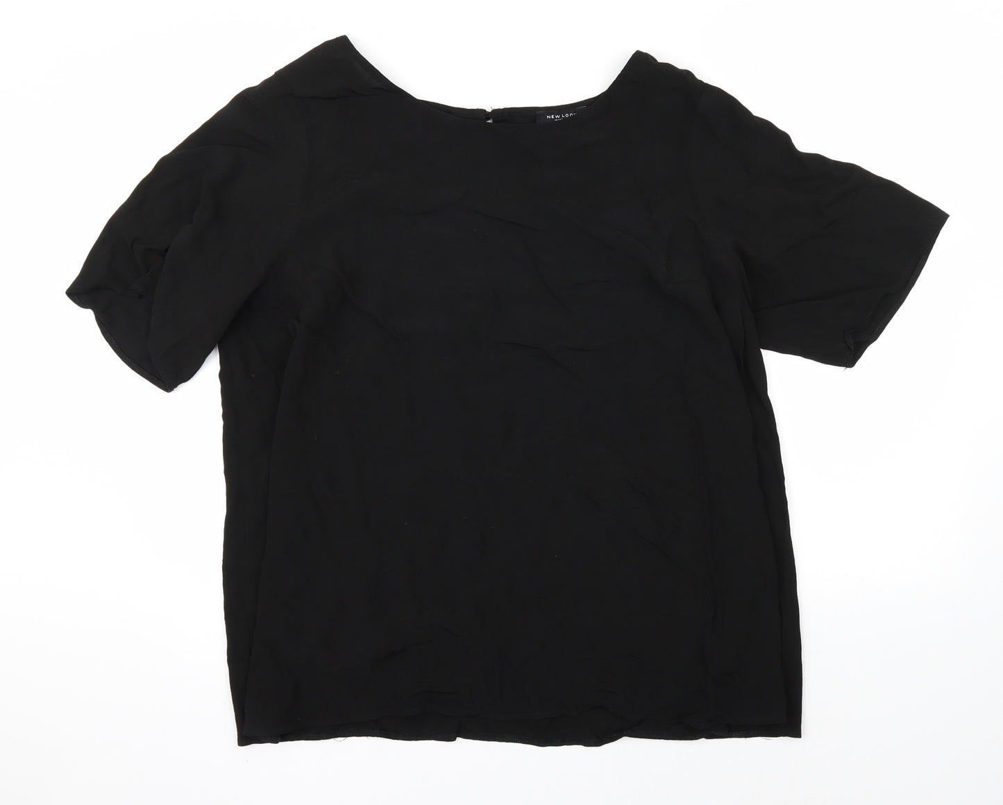 New Look Womens Black   Basic Blouse Size 22