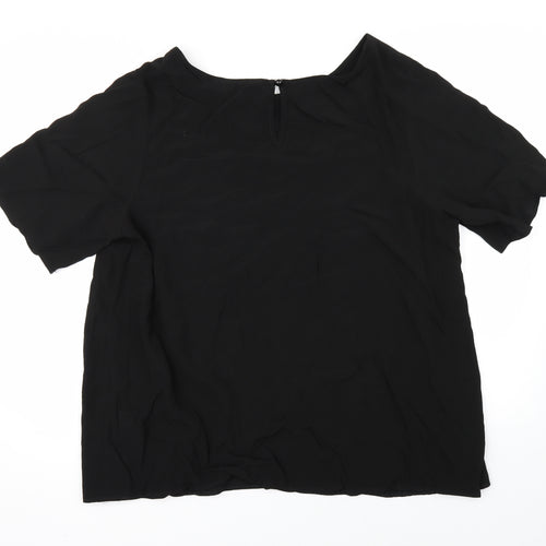 New Look Womens Black   Basic Blouse Size 22