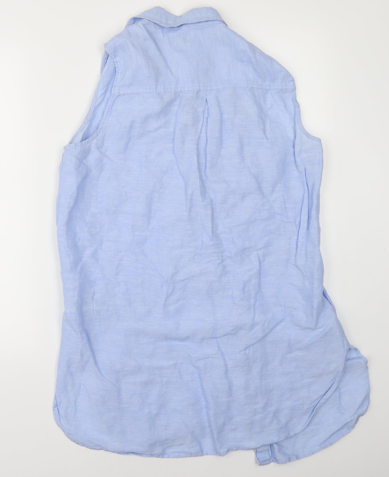 Marks & Spencer Womens Blue   Basic Blouse Size 14