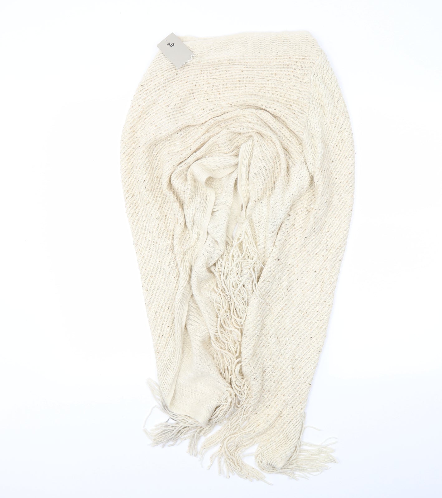TU Womens Beige   Pullover Jumper One Size