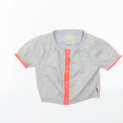 name it Girls Grey   Cardigan Jumper Size 3-4 Years