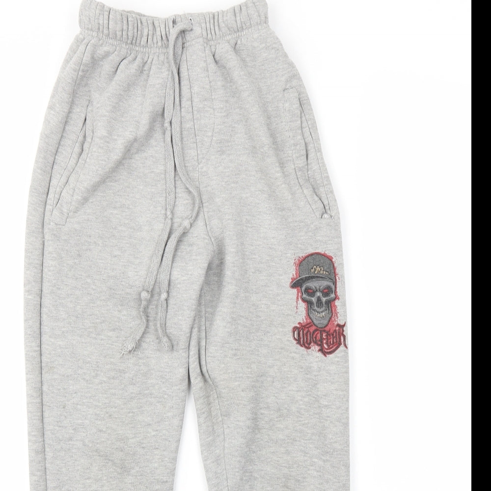 No Fear Boys Grey   Jogger Trousers Size 8-9 Years