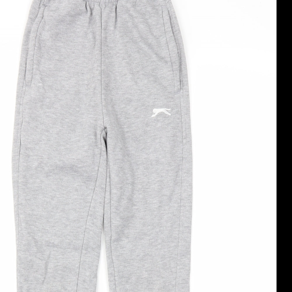Slazenger Boys Grey   Jogger Trousers Size 9-10 Years