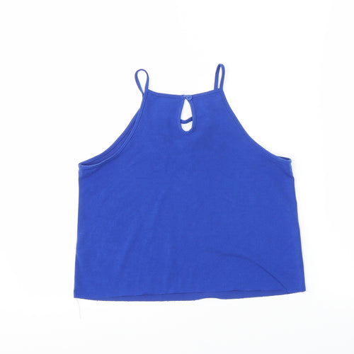 newlook Girls Blue   Cropped Tank Size 10 Years