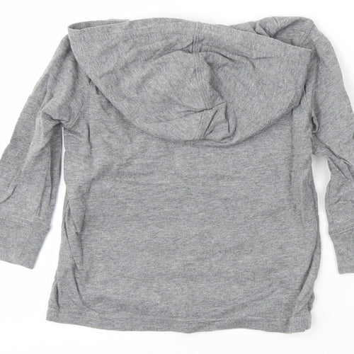 Gap Girls Grey   Pullover Hoodie Size 2 Years