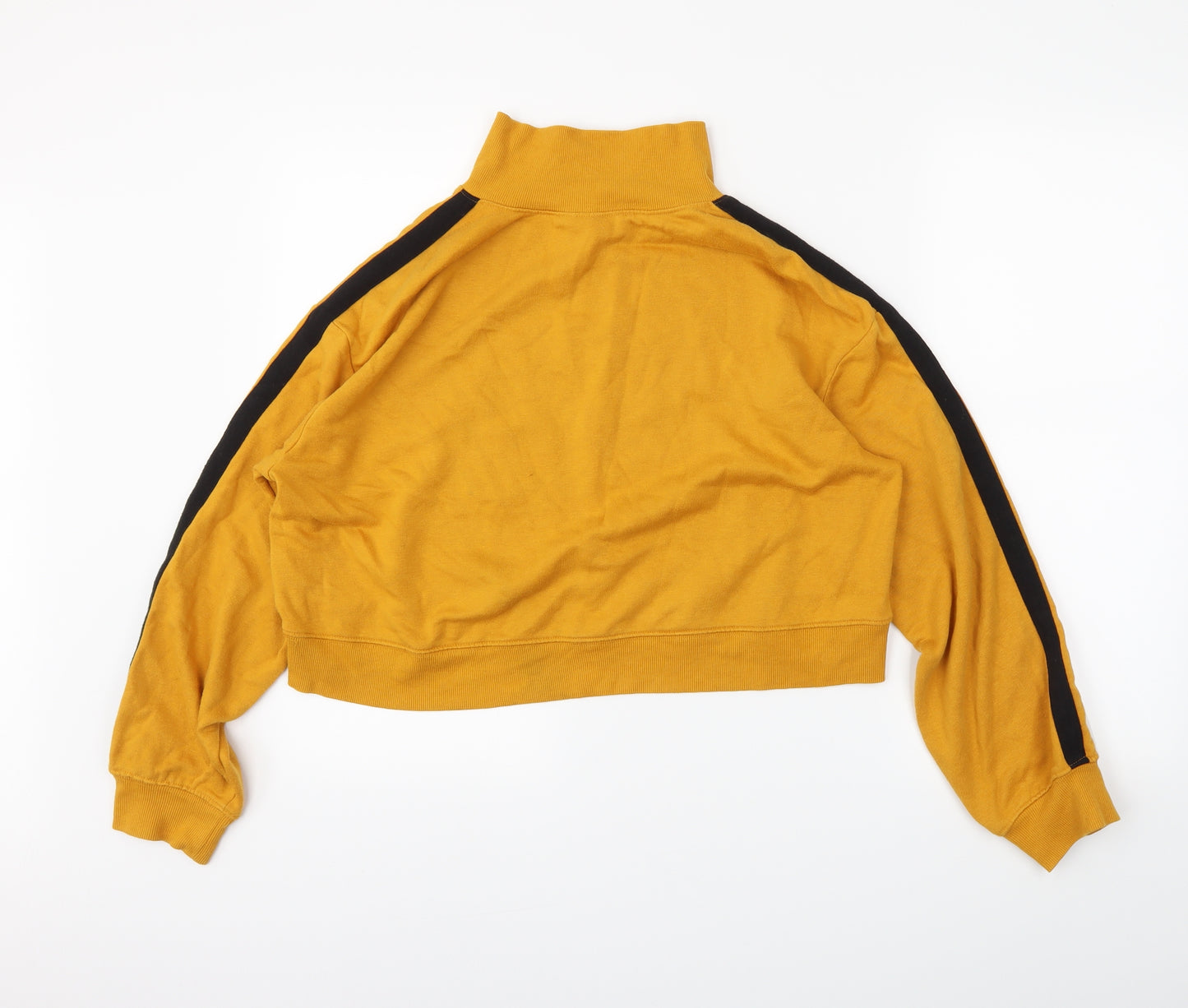 H&M Womens Yellow   Pullover Jumper Size M