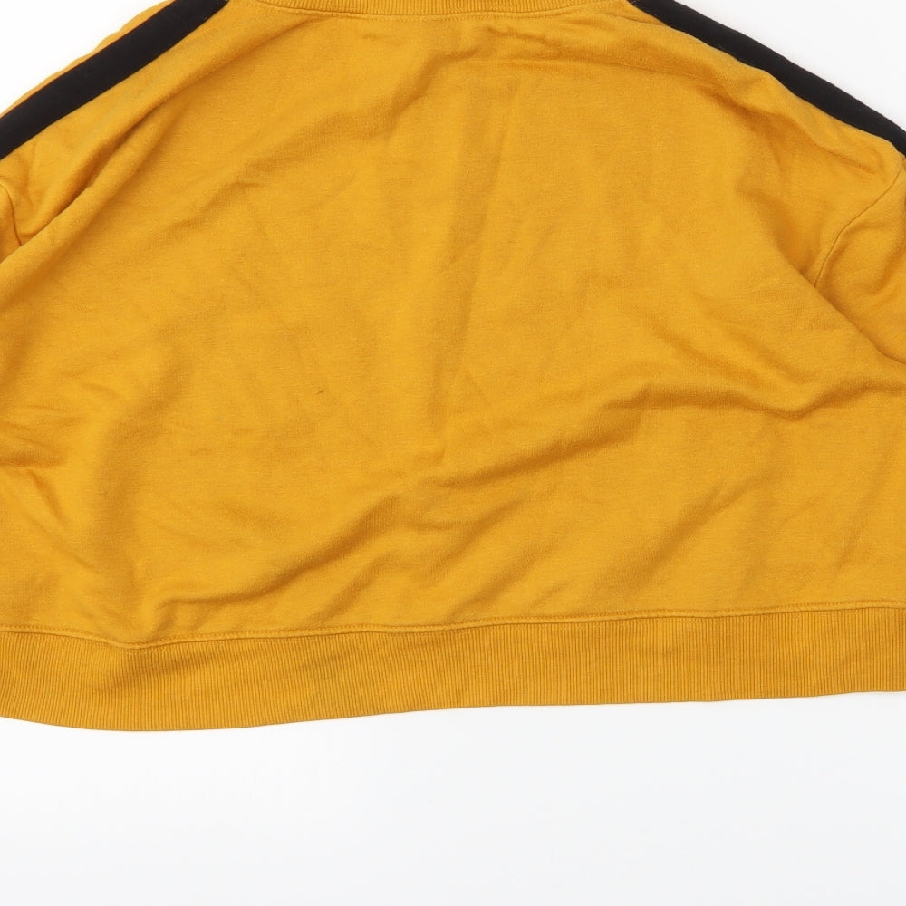 H&M Womens Yellow   Pullover Jumper Size M
