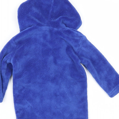 Earlydays Boys Blue Solid  Capri Robe Size 6-9 Months