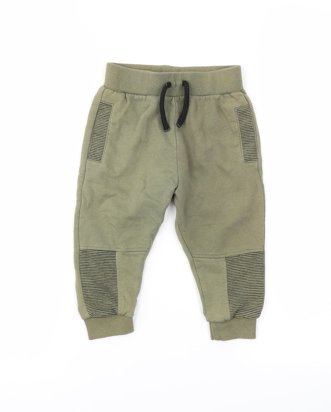 Primark Boys Green   Jogger Trousers Size 12-18 Months