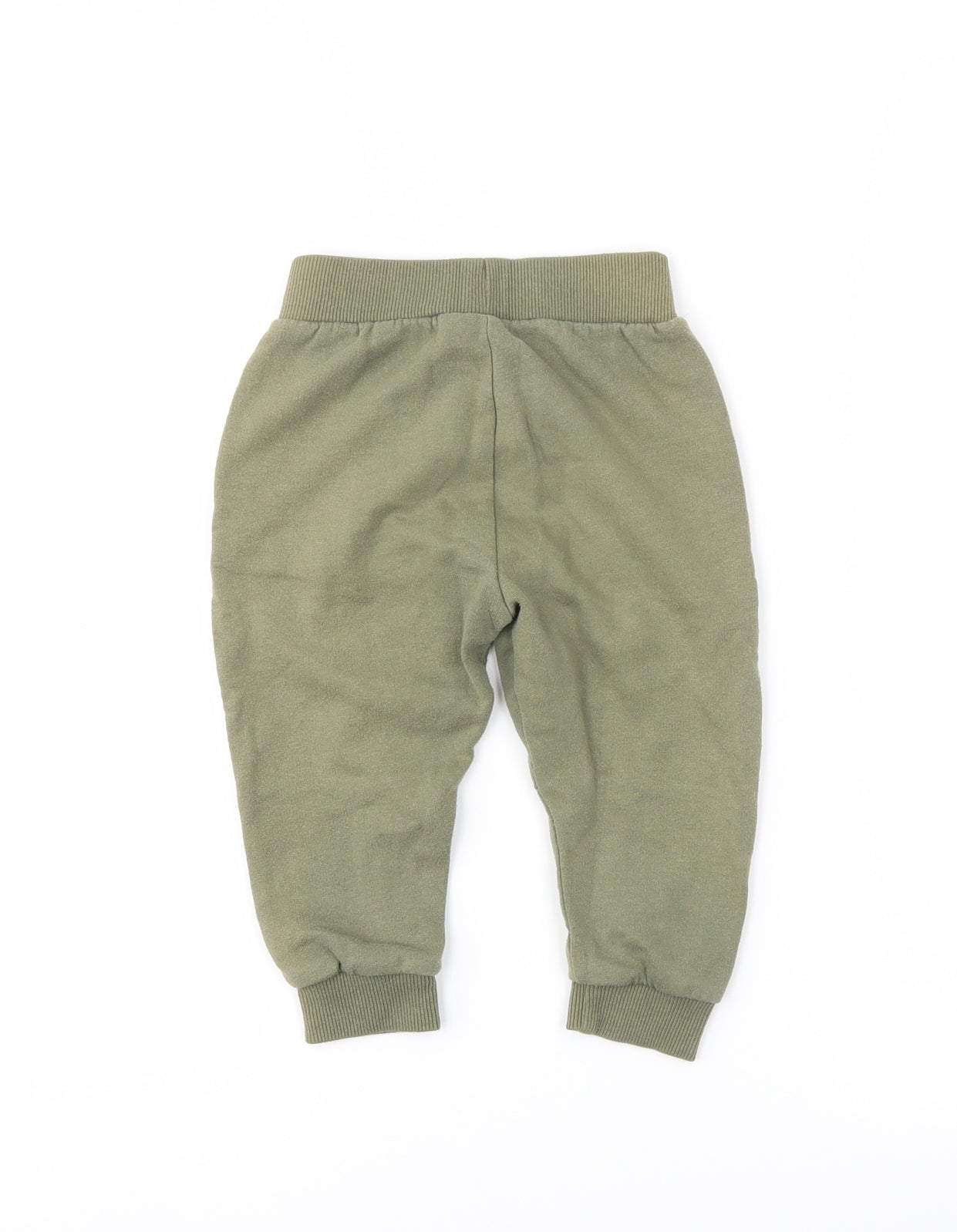 Primark Boys Green   Jogger Trousers Size 12-18 Months