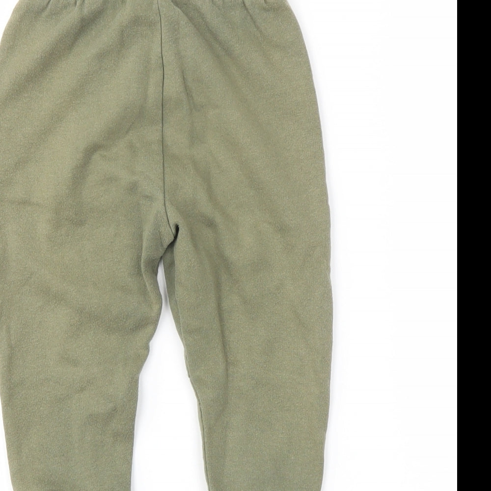 Primark Boys Green   Jogger Trousers Size 12-18 Months