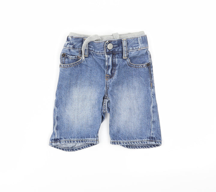 Gap Boys Blue Denim Bermuda Shorts Size 2 Years