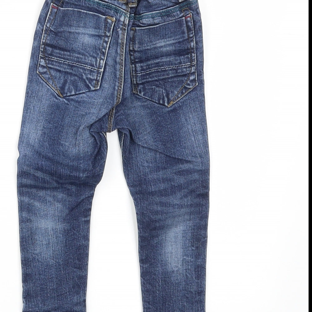 denimco Boys Blue  Denim Cargo Jeans Size 18-24 Months