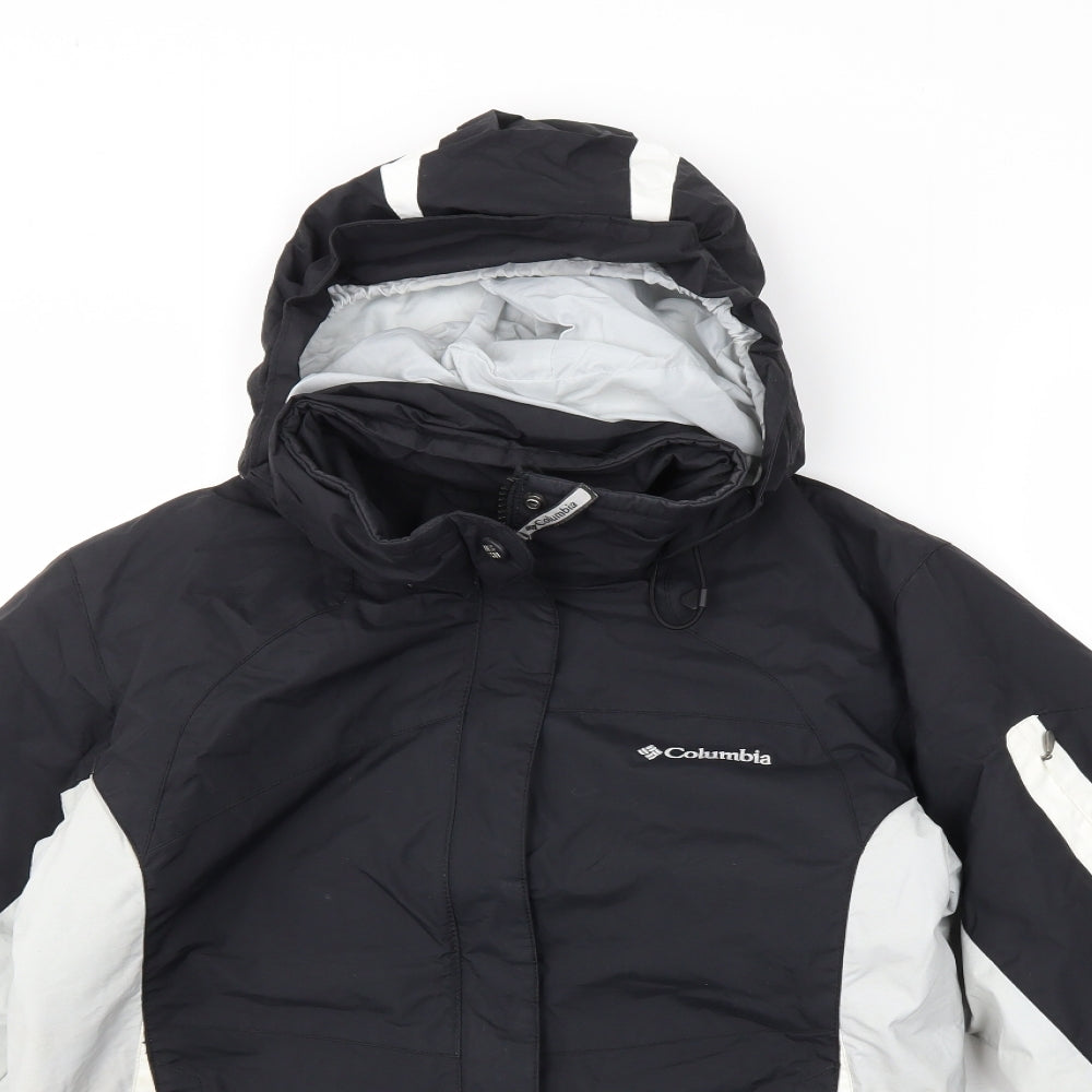 Columbia Womens Black   Ski Jacket Coat Size S