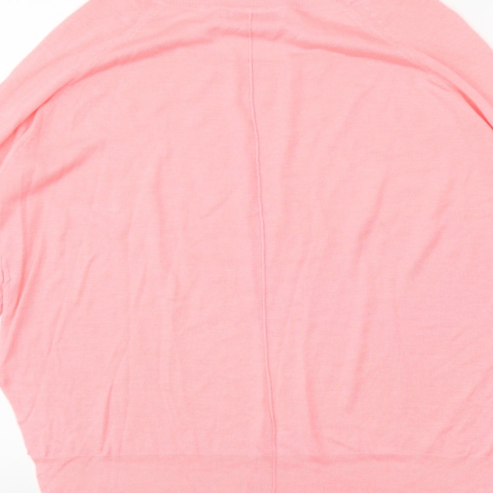 Zara Womens Pink   Tunic Jumper Size L