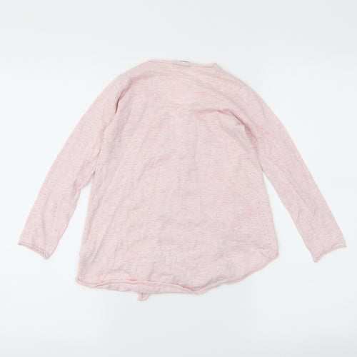 NEXT Girls Pink   Wrap Jumper Size 6 Years