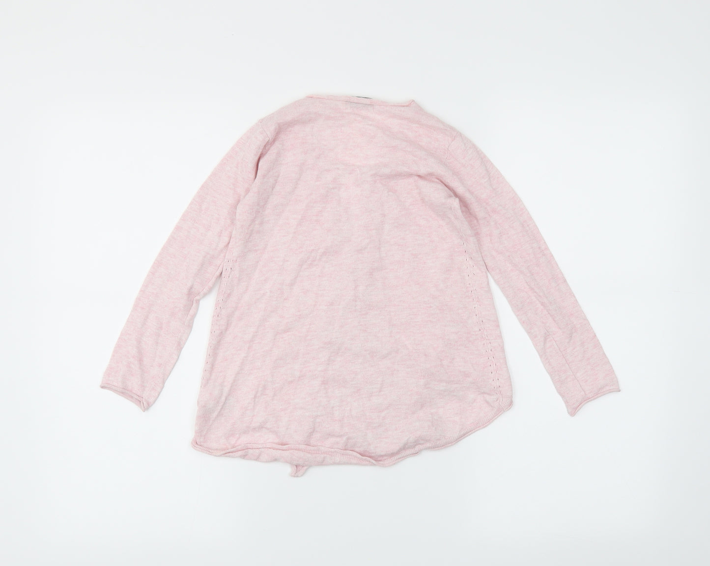 NEXT Girls Pink   Wrap Jumper Size 6 Years